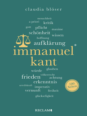 cover image of Immanuel Kant. 100 Seiten